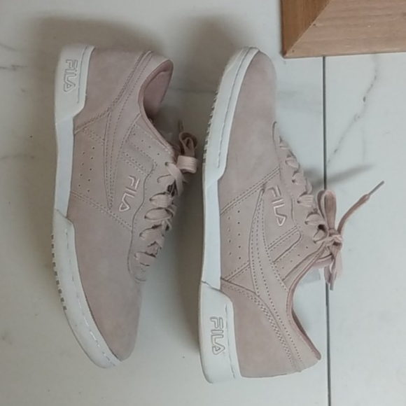 Fila Classics Original Suede Blush Sneakers Low Top Sneakers - Picture 10 of 13